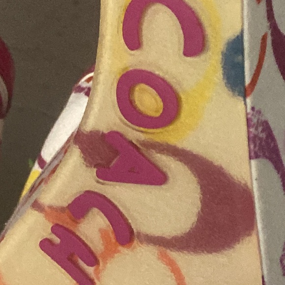 Coach wedge👡7.5+Zip Wallet🔑⛓+Loungefly/Disney👑Princess bag💕 - Picture 10 of 17